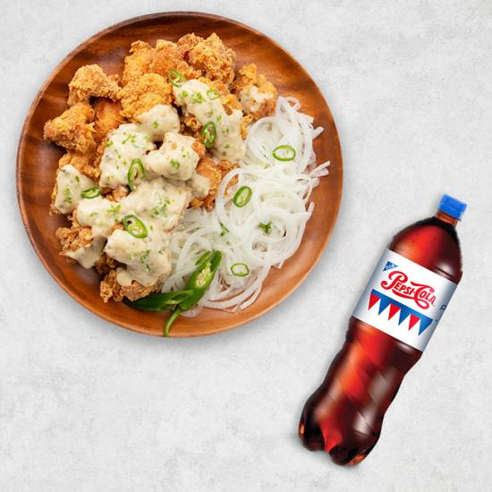 네네치킨 순살청양마요치킨+콜라(1.25L)