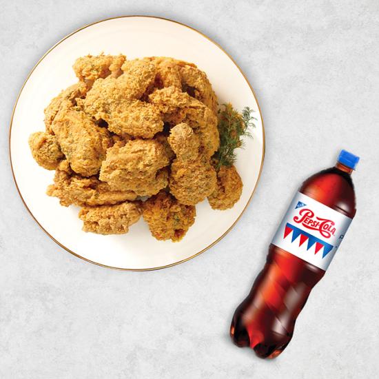 네네치킨 어니언스노윙치킨+콜라(1.25L)