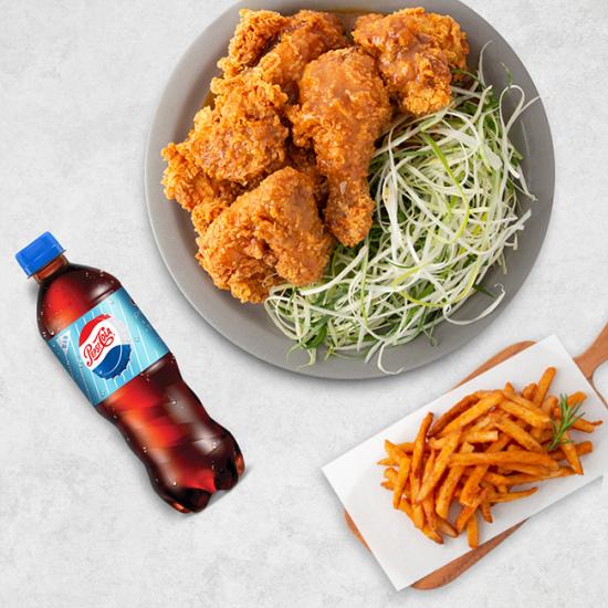 네네치킨 오리엔탈파닭치킨+콜라(1.25L)+감자