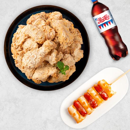 네네치킨 치즈스노윙치킨+네네소떡+콜라(1.25L)