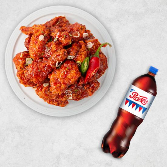 네네치킨 핫블링치킨+콜라(1.25L)