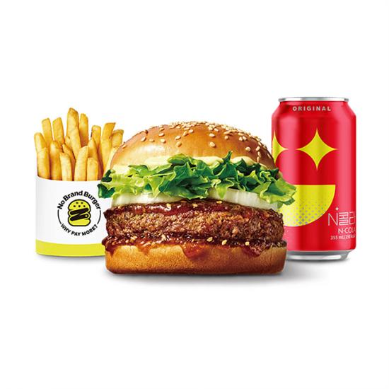 노브랜드버거 그릴드불고기 버거세트
