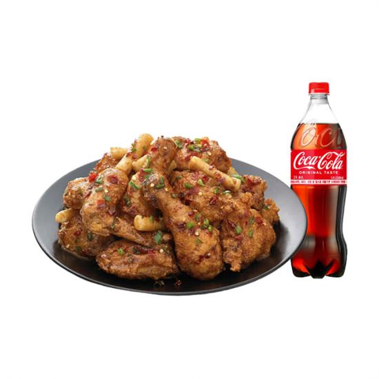 또래오래 고추단짠치킨+콜라1.25L