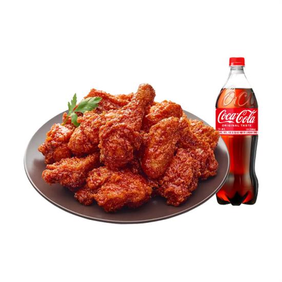 또래오래 맵부심 양념치킨+콜라1.25