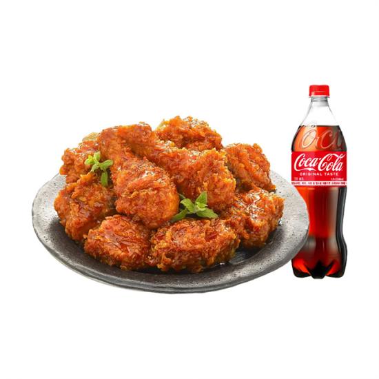 또래오래 양념치킨+콜라1.25L
