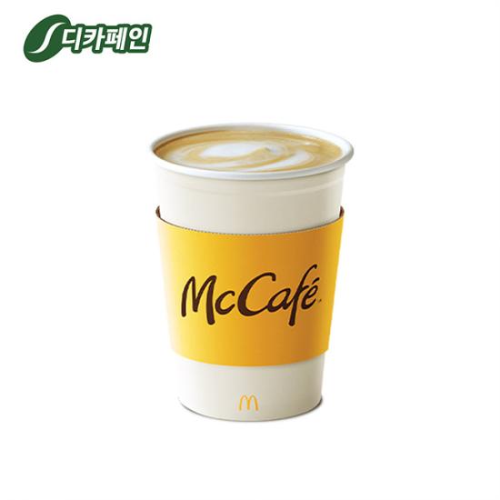 맥도날드 디카페인 카페라떼(M)