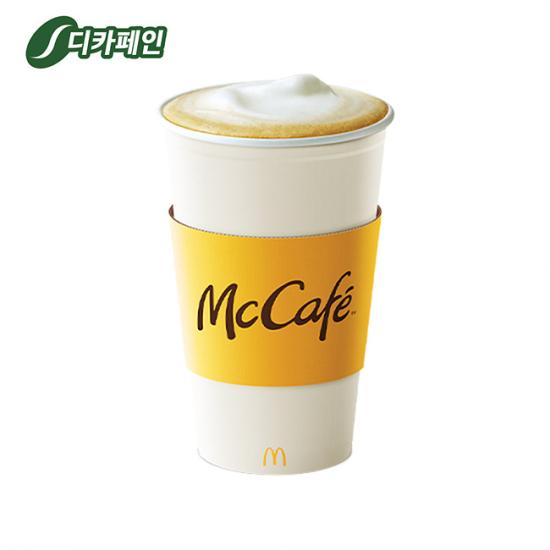 맥도날드 디카페인 카푸치노(L)