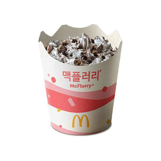 맥도날드 오레오 맥플러리