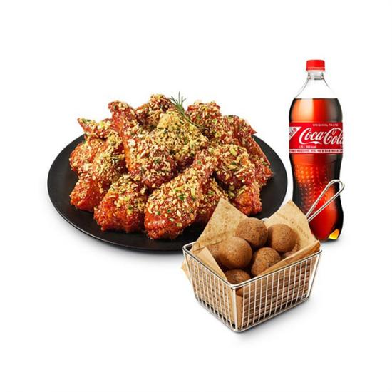 푸라닭 마불로 악마+블랙치즈볼(5구)+콜라 1.25L