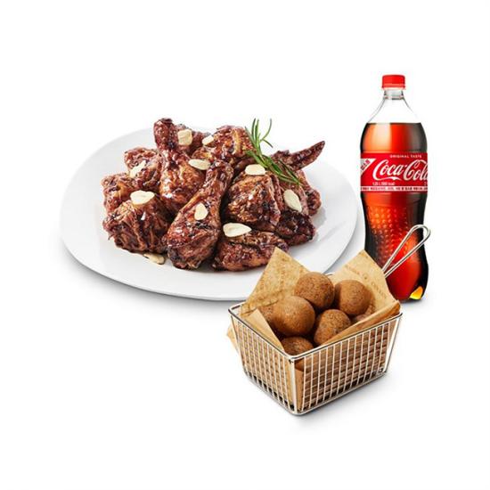 푸라닭 블랙알리오+블랙치즈볼(5구)+콜라 1.25L