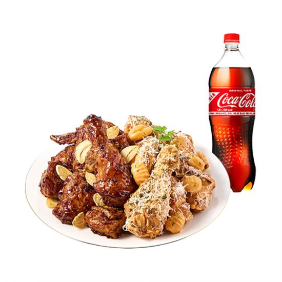 푸라닭 블랙투움바 윙콤보+콜라 1.25L