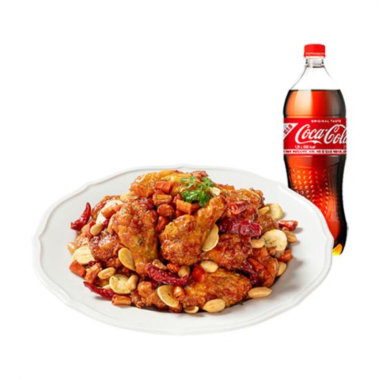 푸라닭 일품깐풍 윙콤보+콜라 1.25L