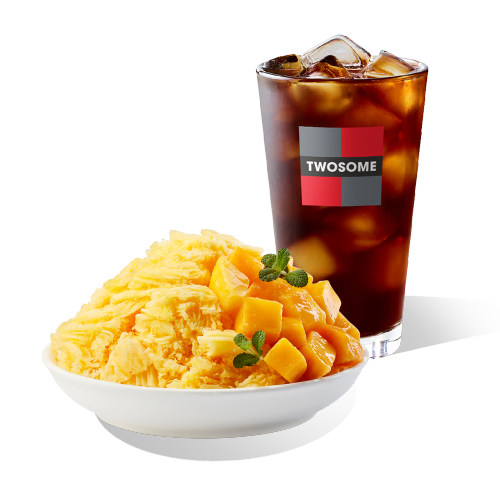애플망고 빙수 + 아메리카노 R