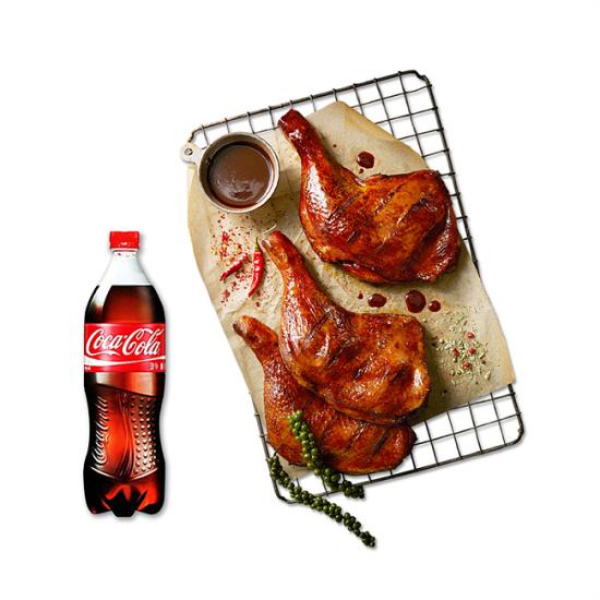 BBQ 자메이카통다리+콜라1.25L