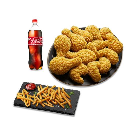 BBQ 황금올리브콤보+BBQ감자튀김+콜라1.25L