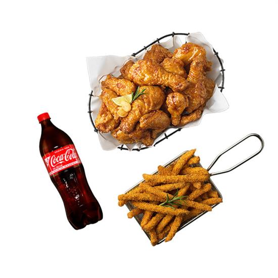 bhc 골드킹 콤보+뿌링감자+콜라1.25L