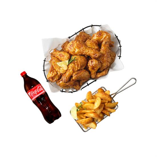 bhc 골드킹 콤보+웨지감자+콜라1.25L