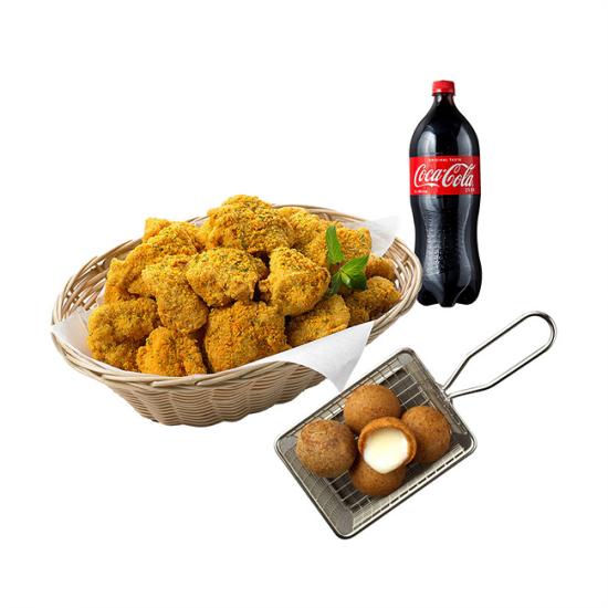 bhc 뿌링클순살+치즈볼+콜라1.25L
