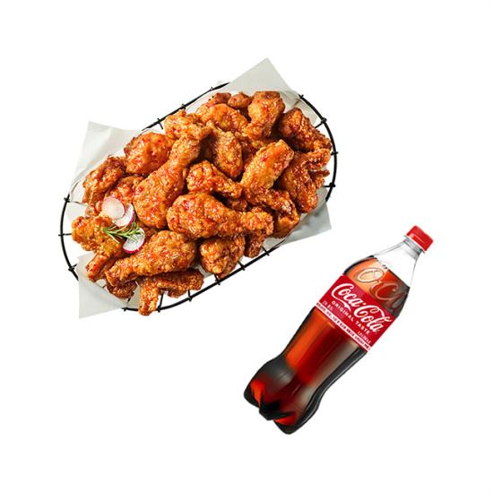 bhc 스윗칠리킹 콤보+콜라1.25L
