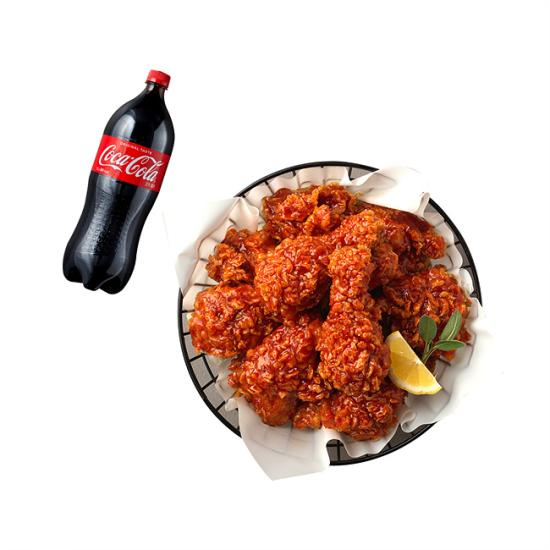 bhc 양념치킨+콜라1.25L