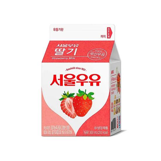 CU 서울 딸기우유300ml