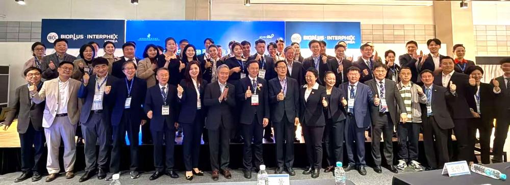 중국 상무부 투자촉진사무국이 주최한 '2026 중한 바이오의약 산업 매칭 행사'에 참석한 귀빈들. (취재원 제공)
