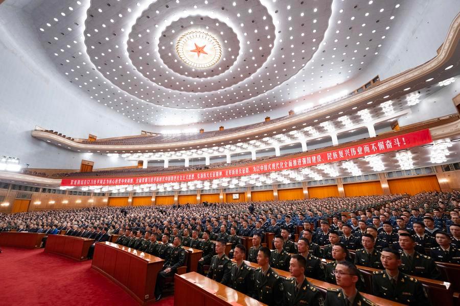 '중국 공농홍군(工農紅軍) 장정(長征) 승리 90주년 기념대회'가 지난 22일 베이징 인민대회당에서 성대하게 열렸다. (사진/신화통신)