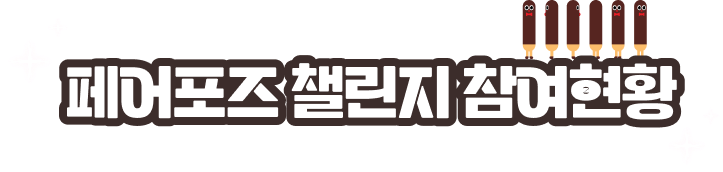 페어포즈챌린지 랭킹 top 7