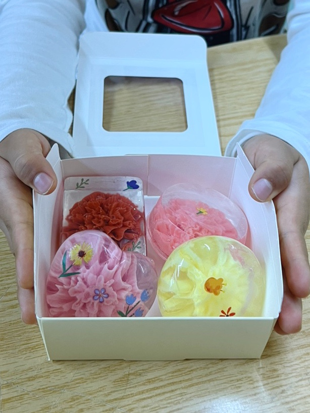 [비누출강] 이문어린이도서관 초등학생 카네이션 비누만들기 수업