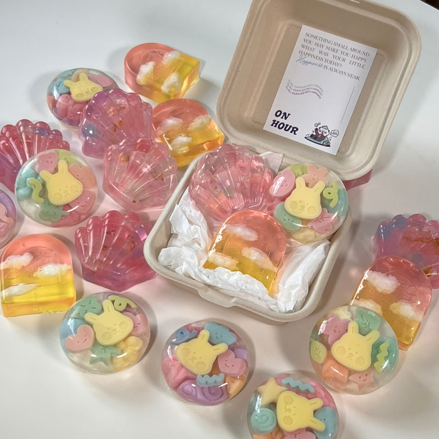 [답례품] 센스넘치는 정성가득한 수제 비누 세트, 돌잔치 | 어린이집선물 추천!