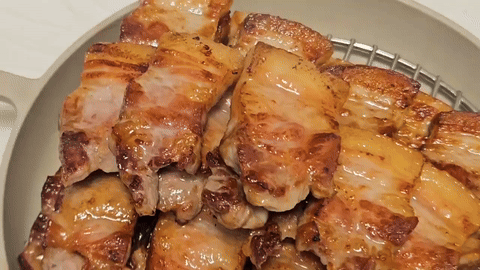 인천 간석동삼겹살 맛집 구워져서 나오는 두툼한 삼겹살