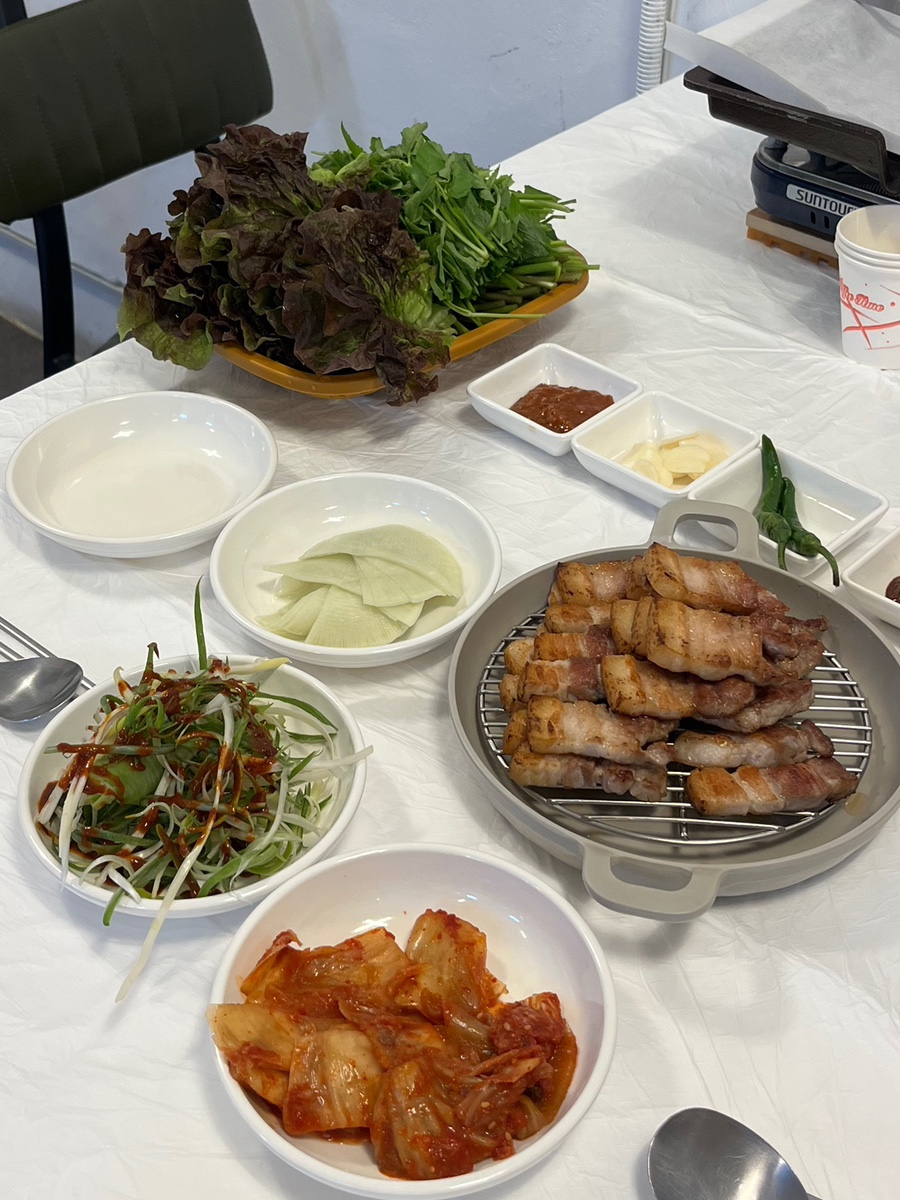[간석] 가성비 좋은 인천 간석동 삼겹살 맛집 미나리 숙성 삼겹살