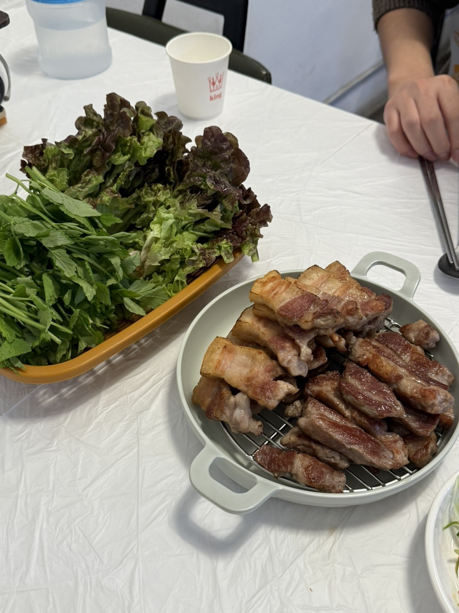 간석동맛집 미나리숙성삼겹살 | 미나리랑 같이 먹는 찐 숙성 삼겹살