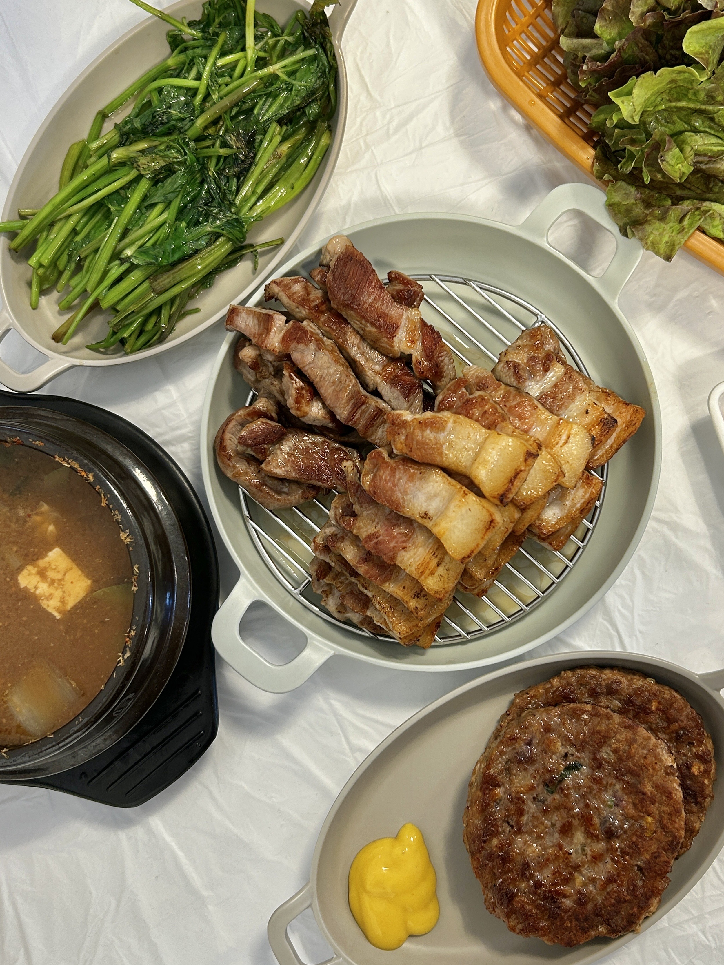 간석오거리역 근처 직접 구워주고 아이랑 함께 방문하기 좋은 삼겹살 맛집 미나리 숙성 삼겹살(내돈내산)