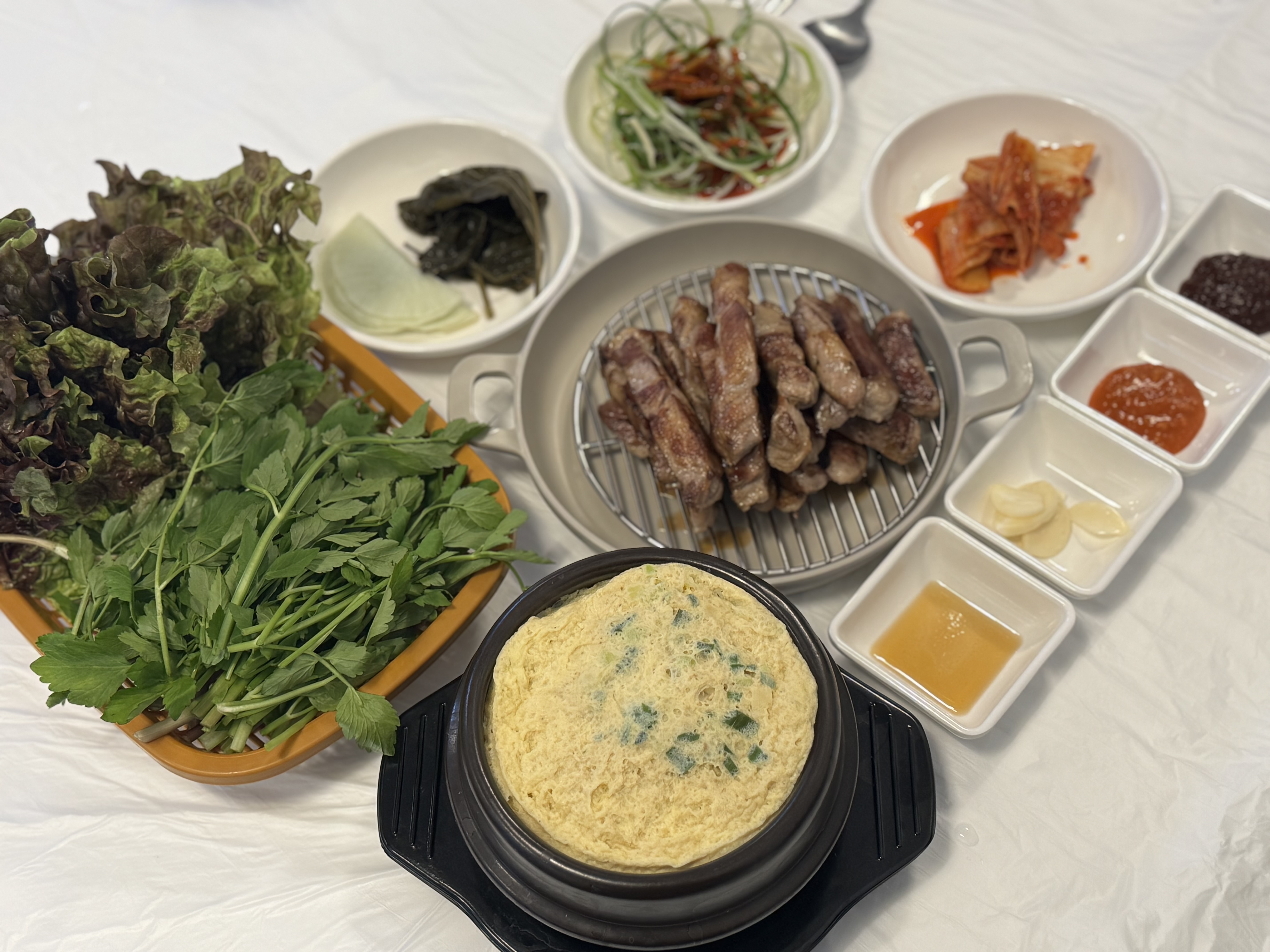 [간석동맛집] 355시간의 기다림! 미나리숙성삼겹살 본점에서 즐긴 인생 목살 후기