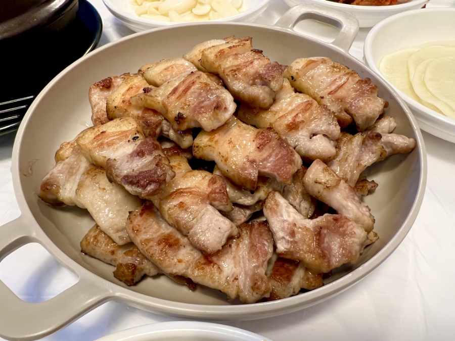 인천 간석동 간석오거리 미나리 숙성삼겹살 맛집 내돈내산