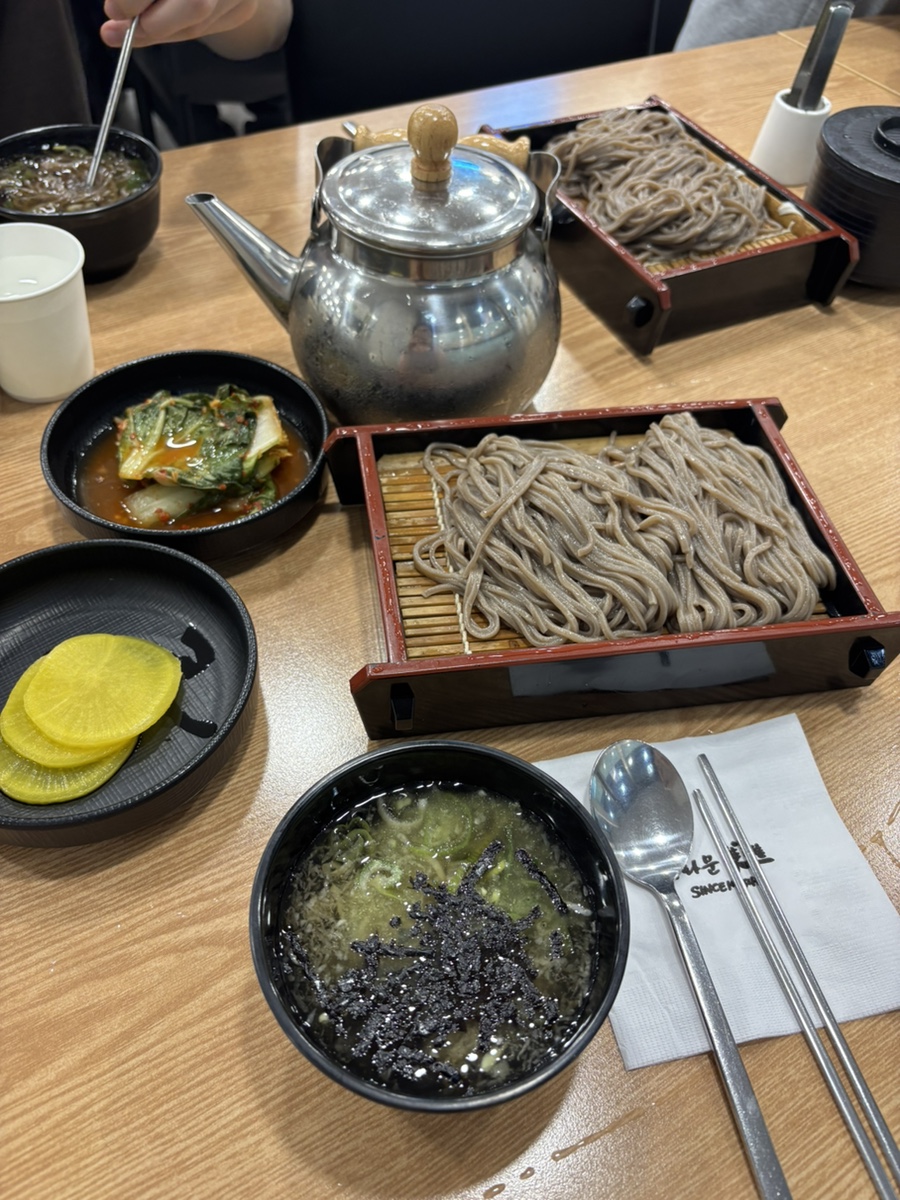 종로 미슐랭 메밀소바 냉모밀 맛집 광화문미진 내돈내산 솔직후기