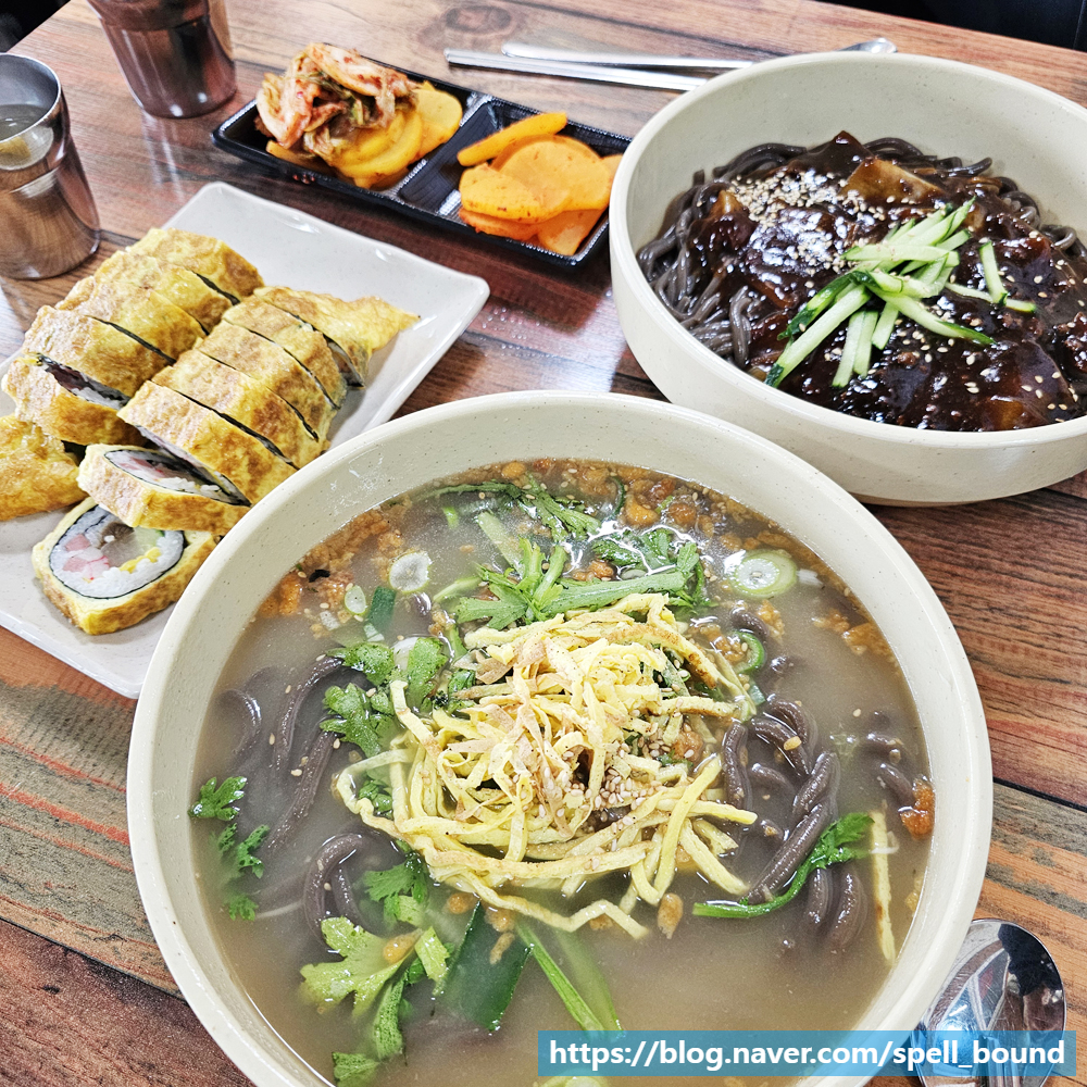 [숭의동 맛집] 메밀면 요리 '오목골 즉석메밀우동'