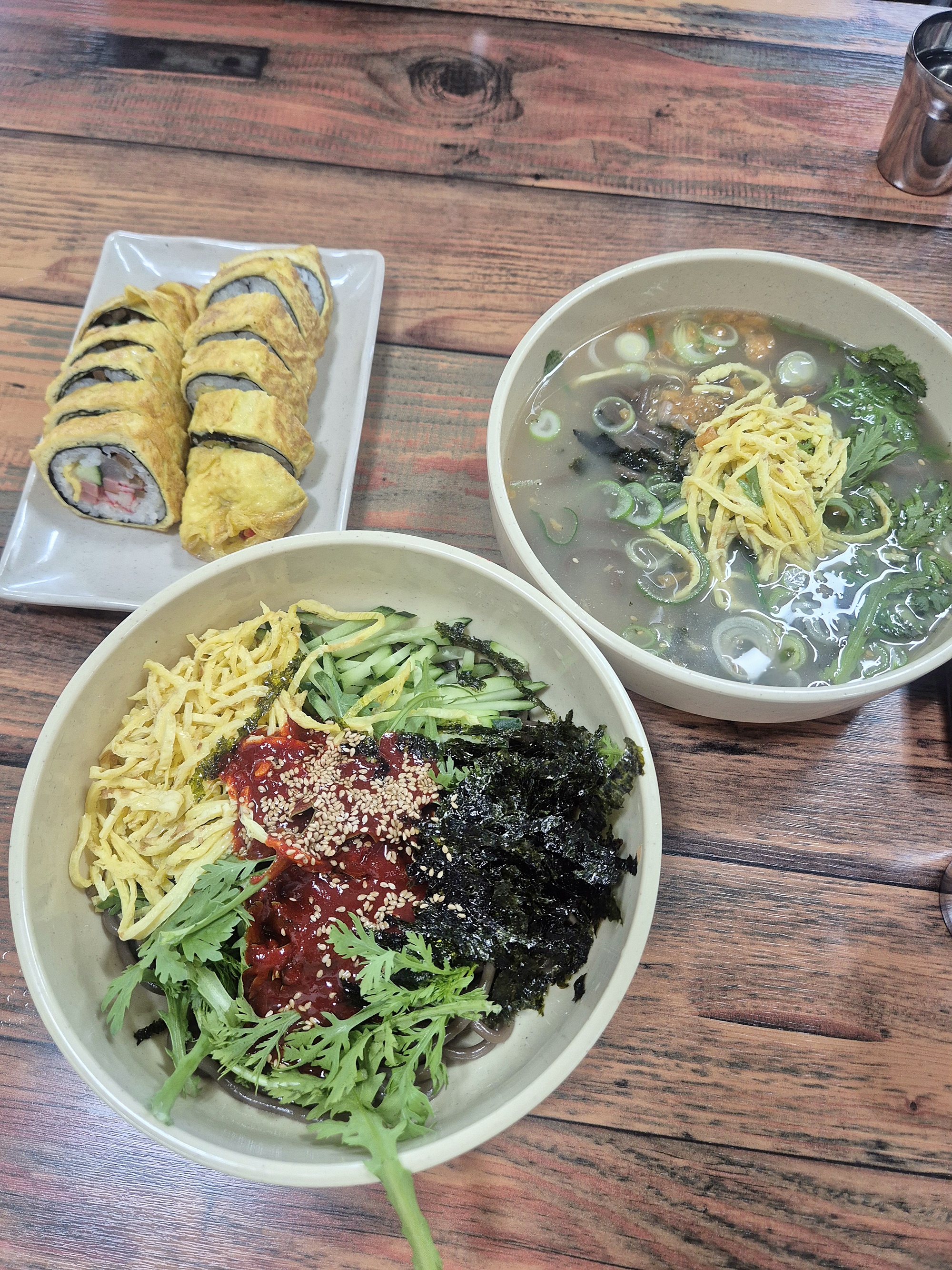 인천 오목골 즉석우동 : 주차장 넓어서 좋은 오목골메밀우동 (수봉공원근처 맛집)