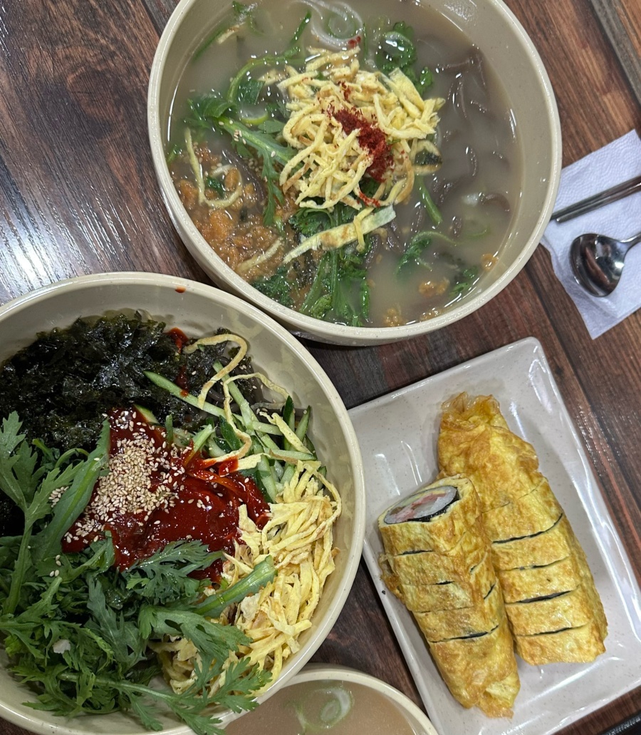 [제물포 맛집] 부모님 모시고 가고 싶은 오목골 즉석메밀우동/메밀비빔/계란말이김밥