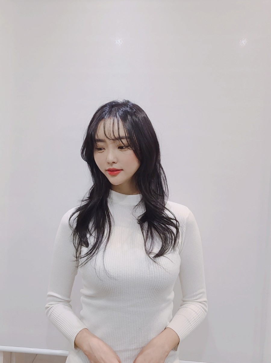 [가산동 미용실] 디자이너 지현 - 허쉬컷 + 톤다운 염색 [박승철 헤어스투디오 가산역 1호점]