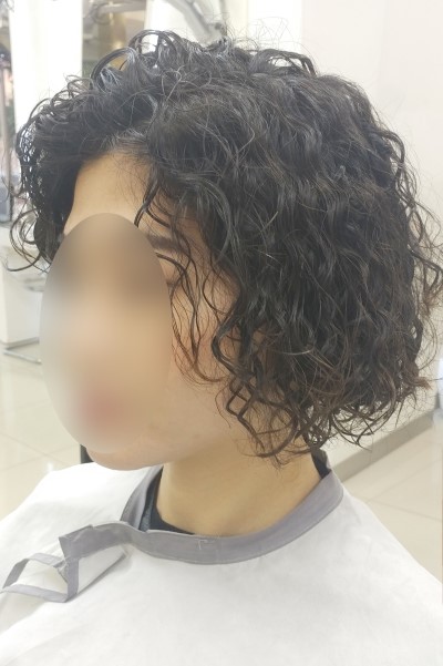 유니쌤의 단발히피펌, 히피펌 잘하는 박승철헤어스투디오 가산역1호점