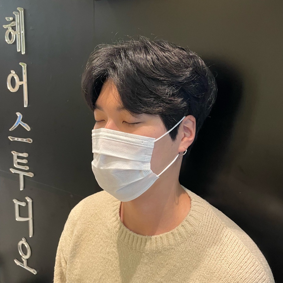[가산미용실] 디자이너 푸른_가르마&amp;애즈&amp;가일 스타일링 편한 남자파마 찾으세요?