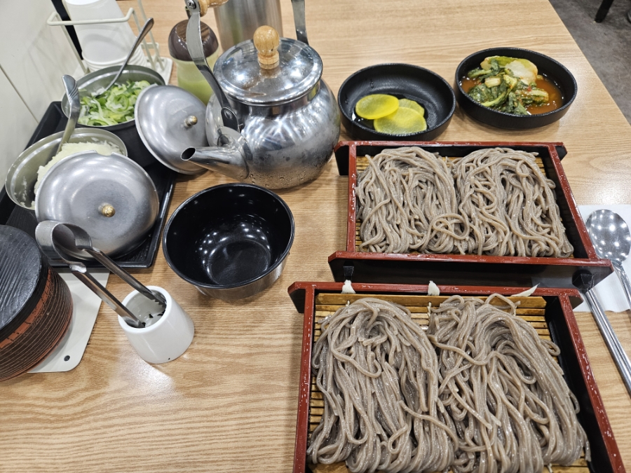 광화문 교보문고 근처 맛집 미진 메밀국수
