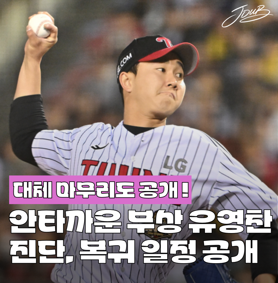 "수술 가능성 급상승.." 안타까운 부상당한 LG 유영찬 복귀 일정 공개! 대체 마무리는 누구 써야 할까?