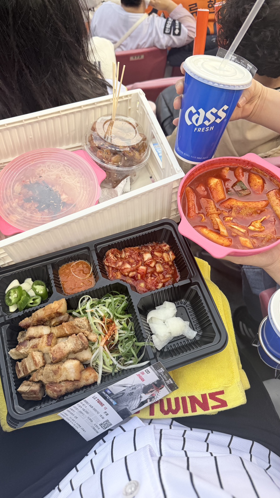 잠실야구장 나드리 (한화vsLG, 먹거리, 뒷풀이)