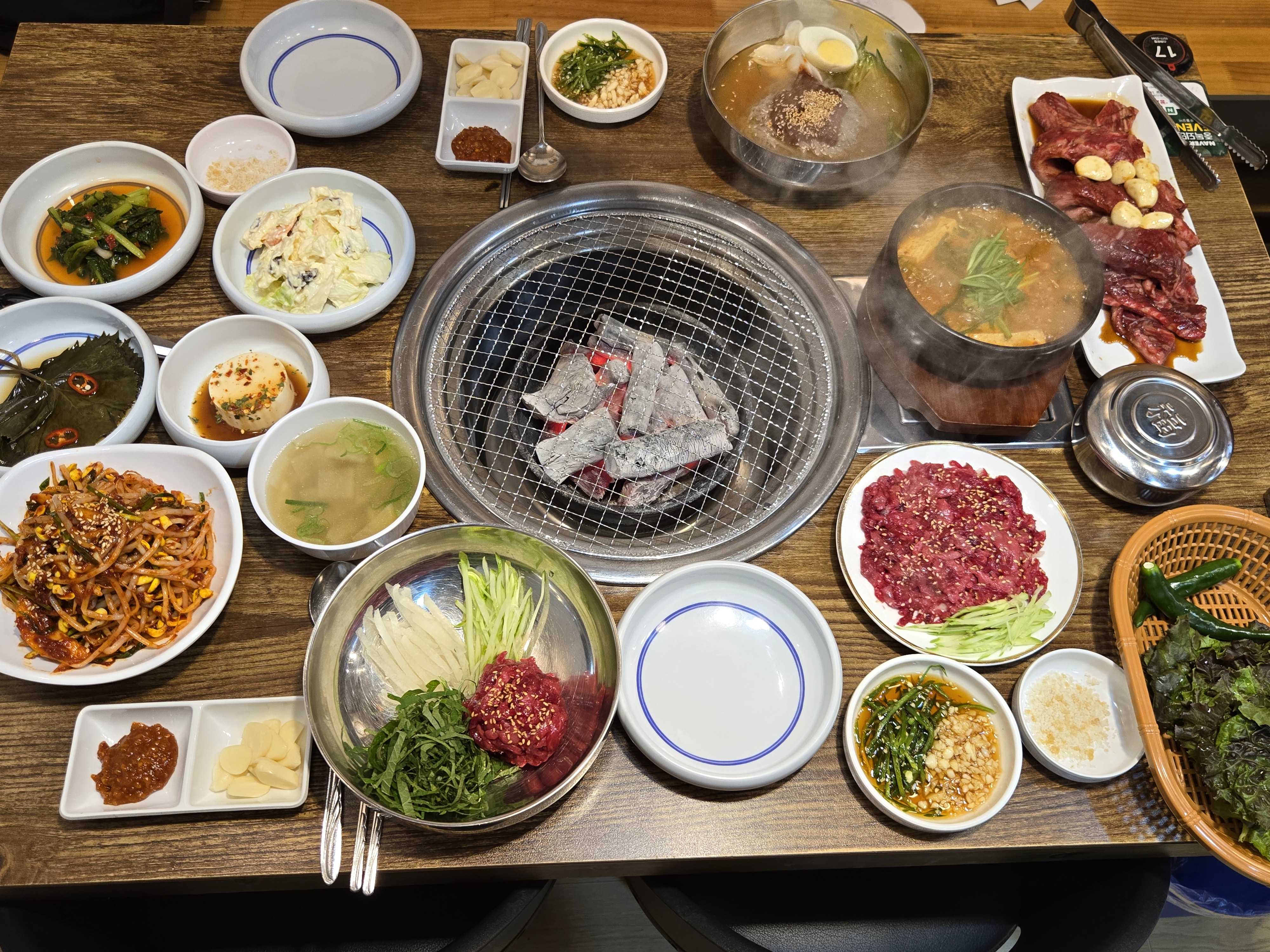 독산동 소고기 맛집 한옥집숯불갈비 줄서먹는 고기집