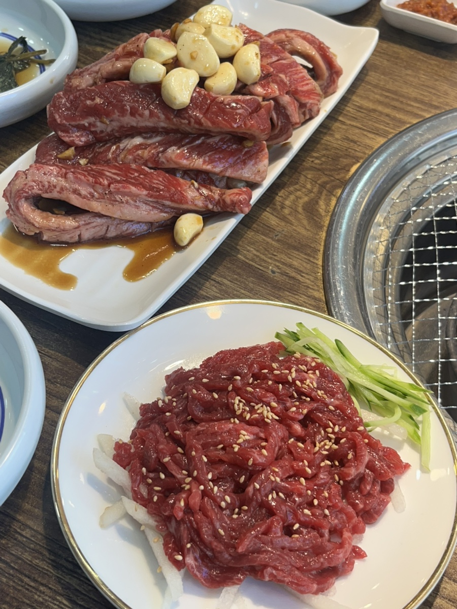 금천구 소고기 찐 맛집 한옥집 숯불갈비 소갈비