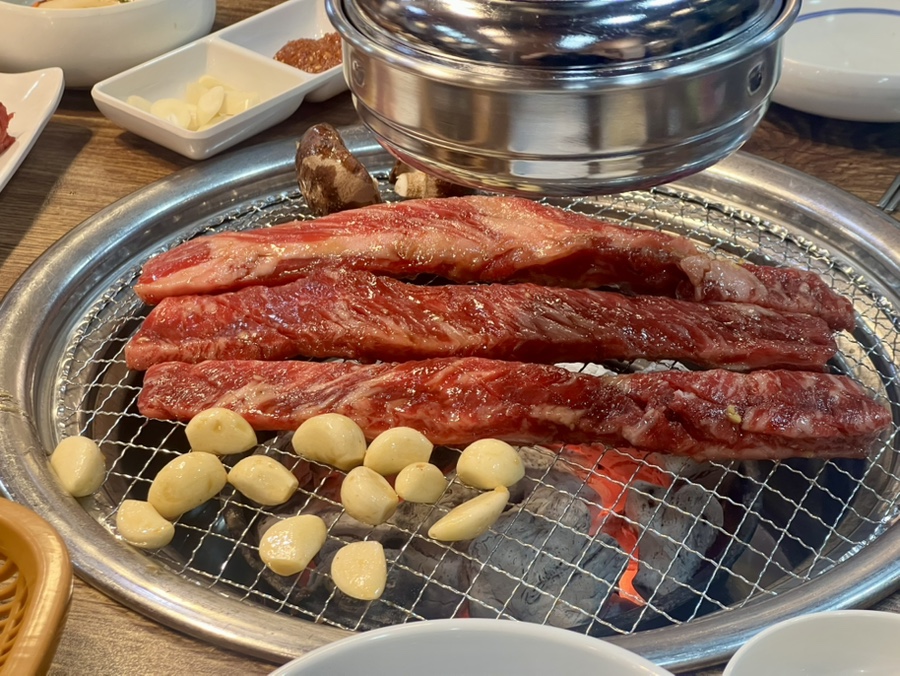[구디 소고기 맛집] 한옥집 숯불갈비 서울본점, 지팡갈비 웨이팅 맛집 (예약 필수)