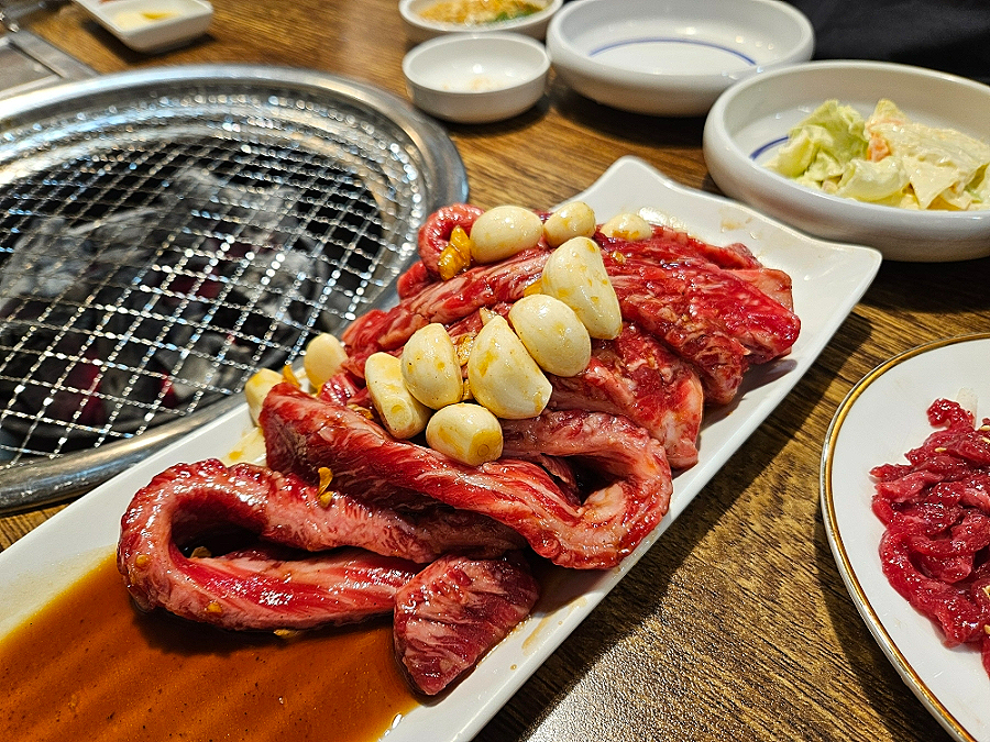 [가산디지털단지 소고기] 한옥집숯불갈비 룸 고기집 구디 소고기 소갈비 맛집 (예약, 주말웨이팅)